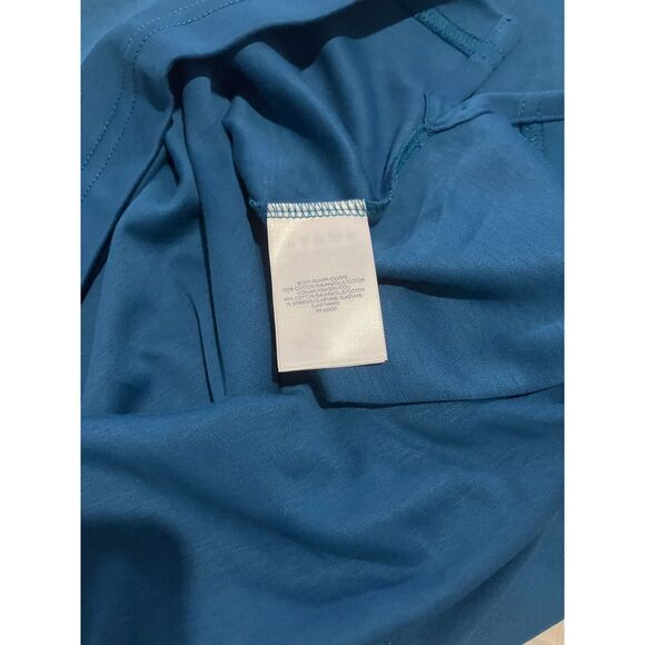 Lands’ End Men’s Polo Shirt XL Traditional Fit Blue Short Sleeve  100%Cotton - Picture 10 of 10